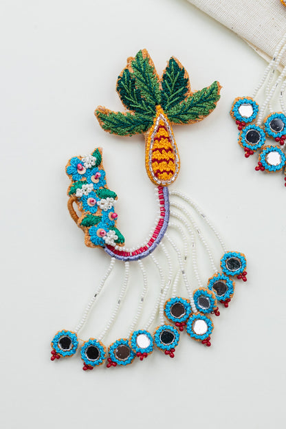 Shilpa Embroidered Earrings 
