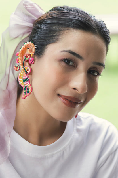 Raveena Embroidered Earrings 