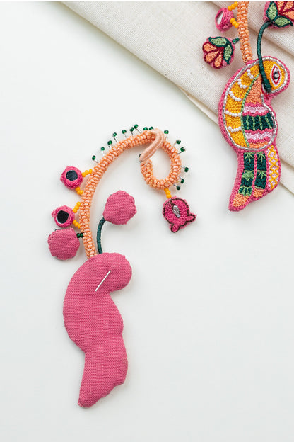 Raveena Embroidered Earrings 