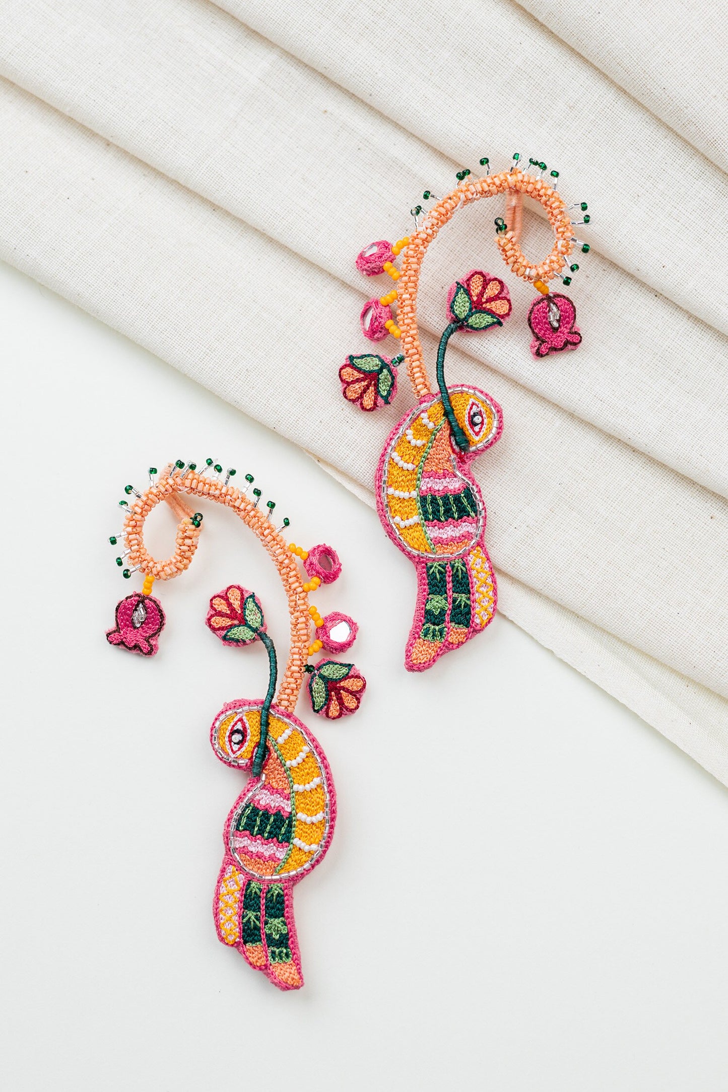 Raveena Embroidered Earrings 