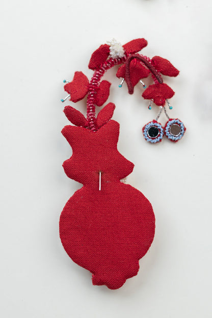 Karishma Embroidered Earrings 