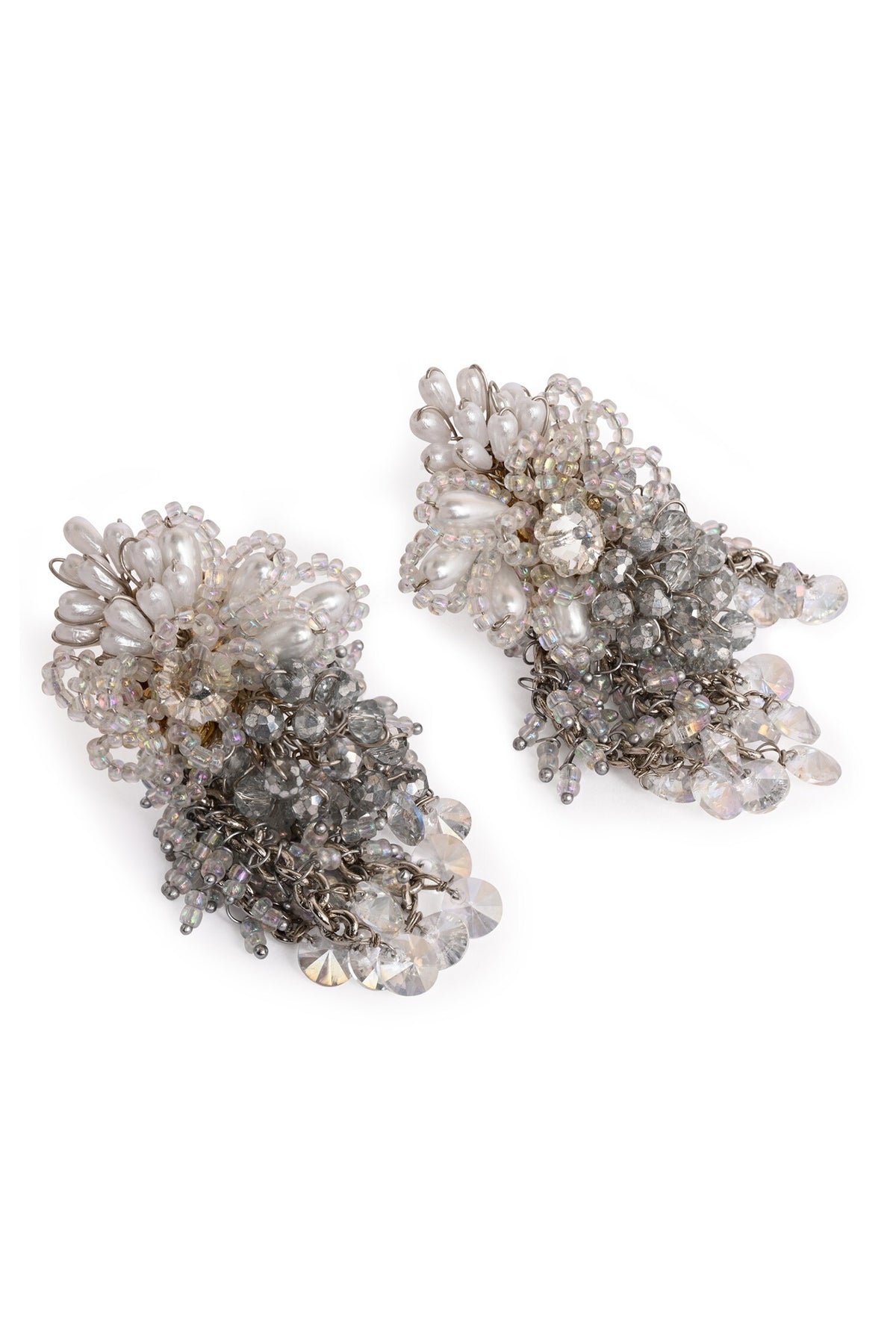 Lilora Bead & Crystal Embellished Earrings 