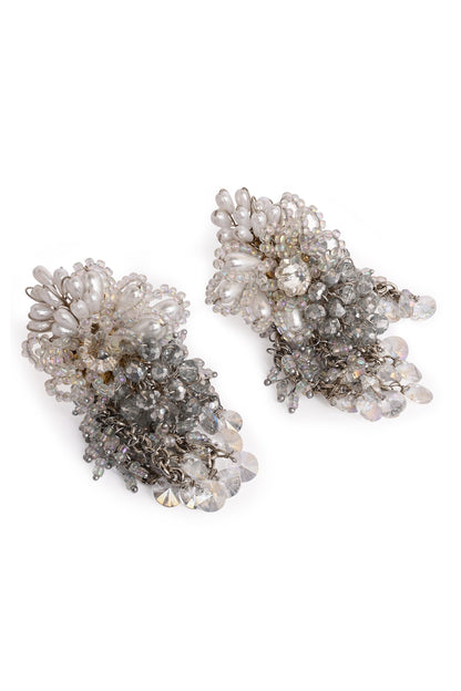 Lilora Bead & Crystal Embellished Earrings 