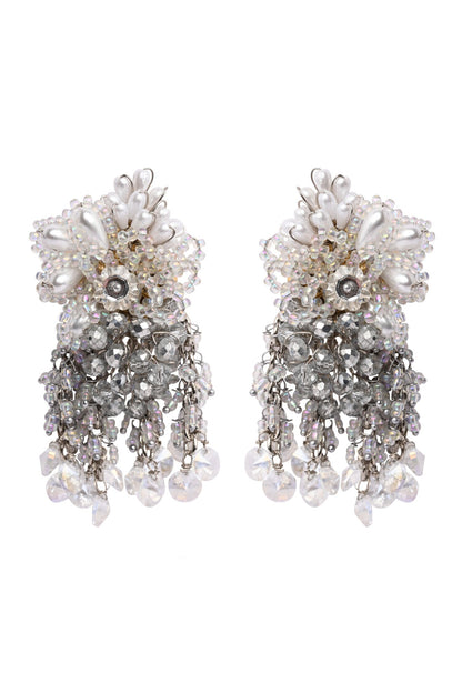 Lilora Bead & Crystal Embellished Earrings 
