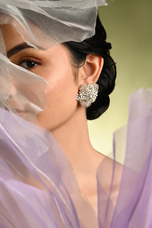 Catherine Bead & Stone Embellished Studs 