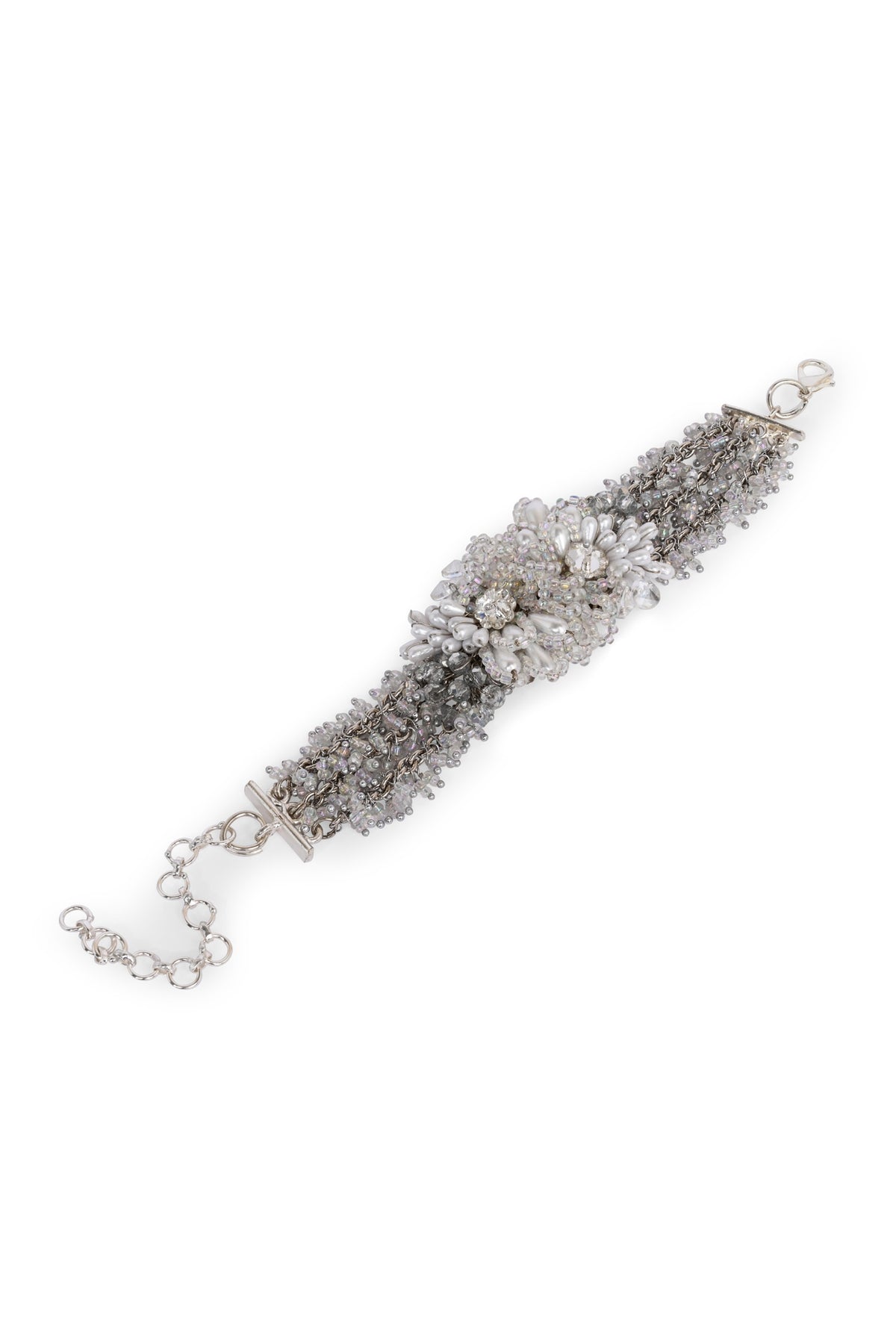 Lilora Pearl & Bead Embellished Bracelet 