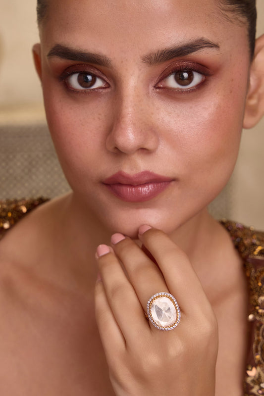 Polki Embellished Ring 