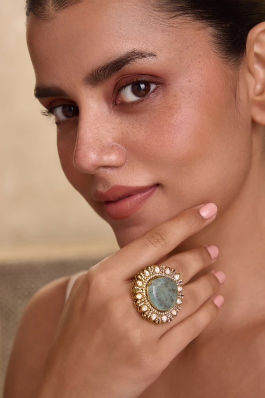 Polki Embellished Ring 