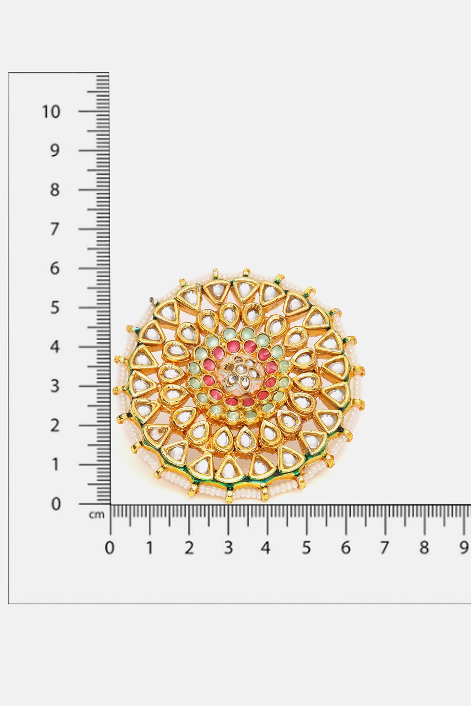 Kundan Embellished Cocktail Ring 