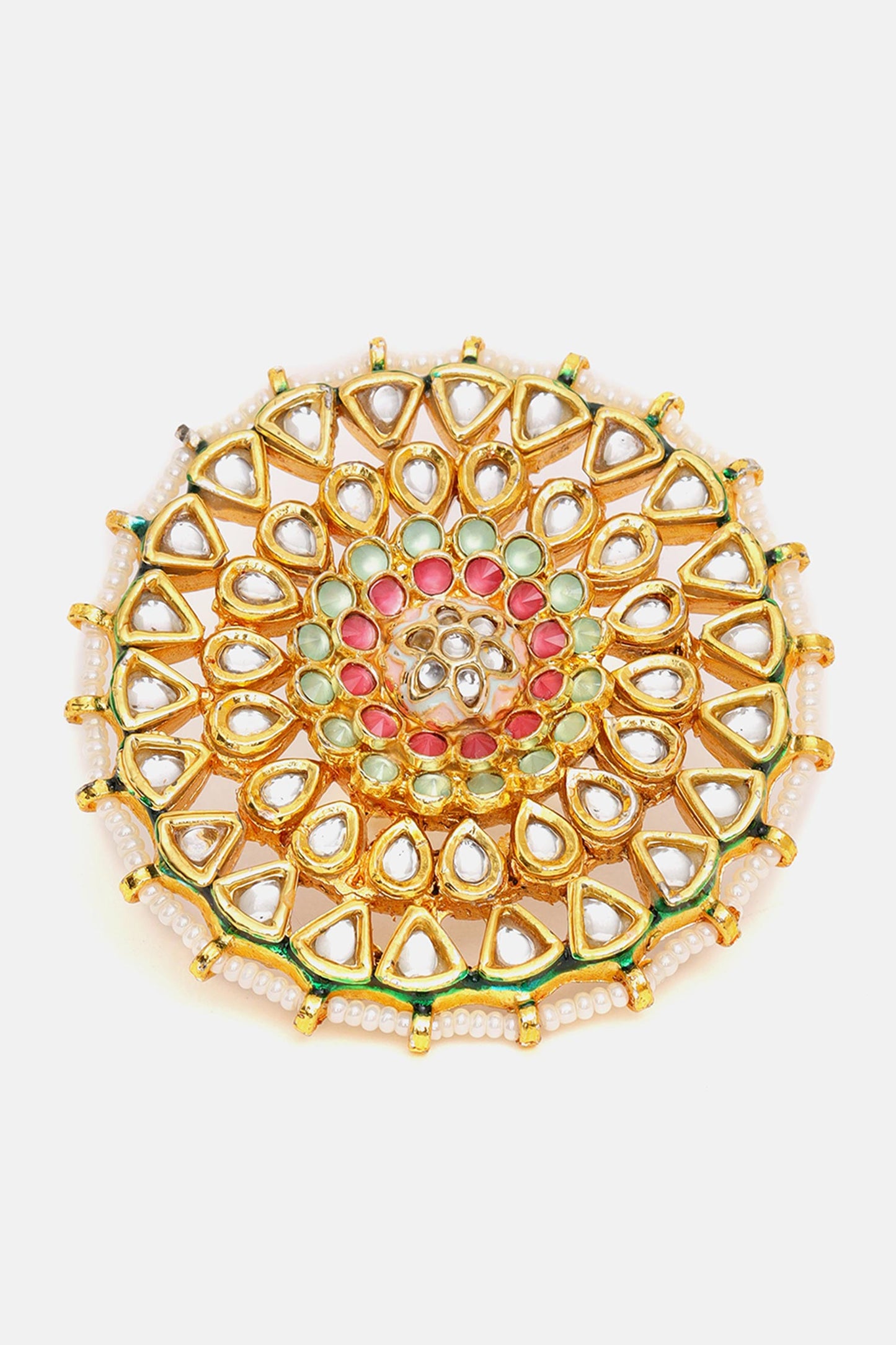 Kundan Embellished Cocktail Ring 