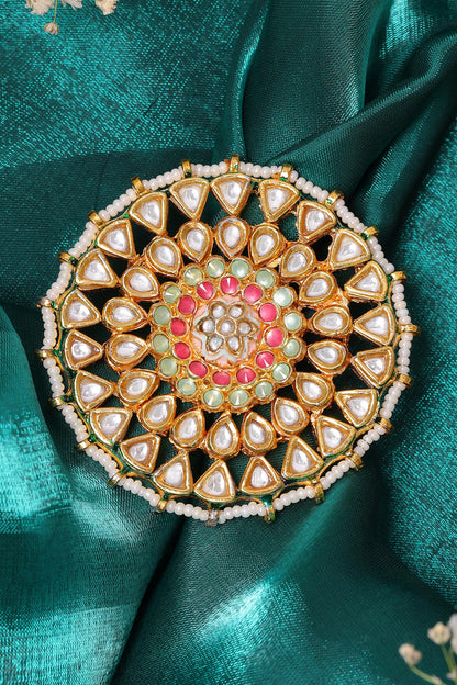 Kundan Embellished Cocktail Ring 