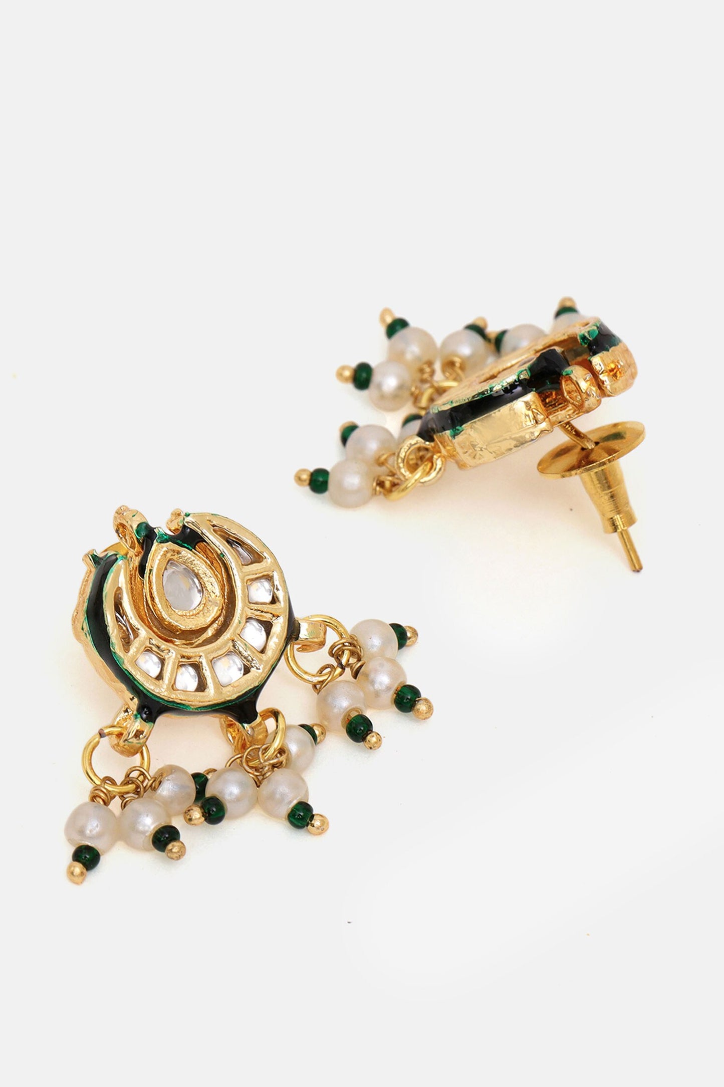 Kundan & Multistone Beaded Necklace Set 