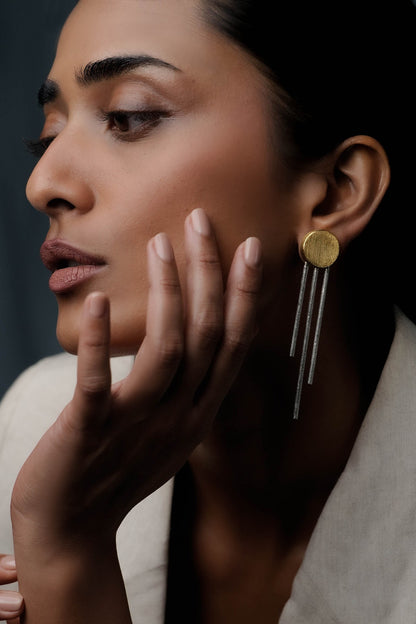 Geometric Statement Earrings 