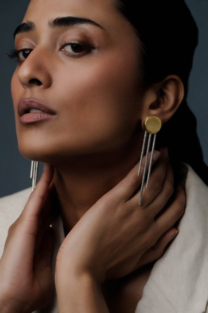 Geometric Statement Earrings 