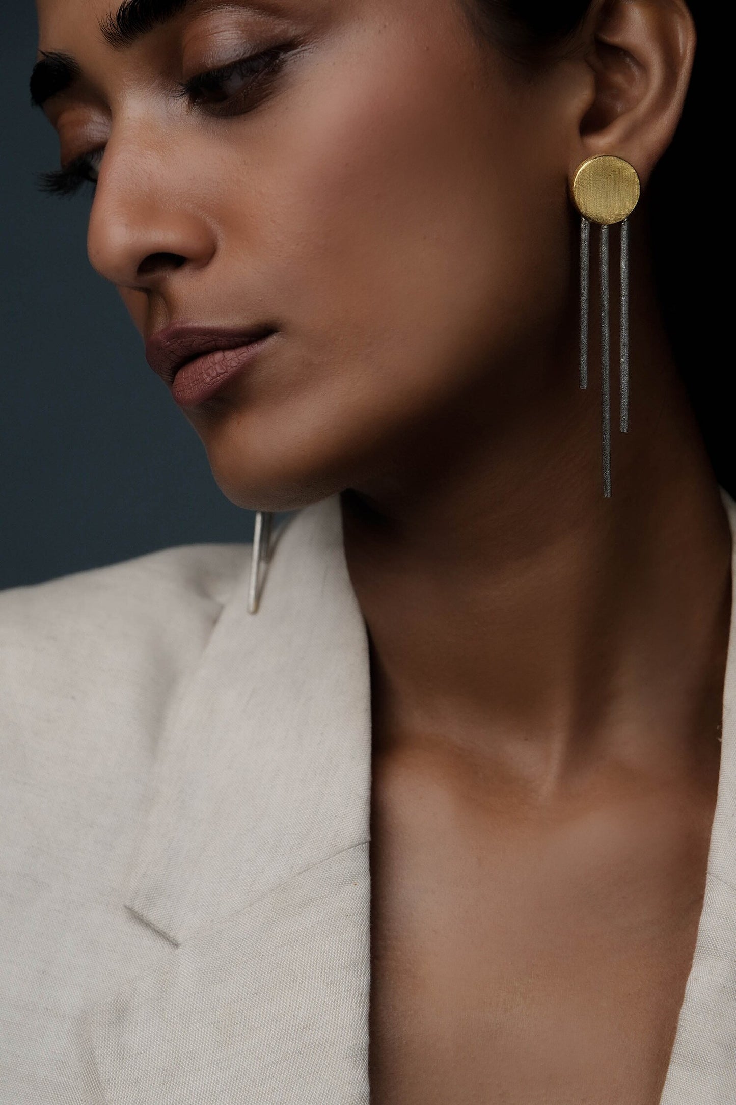 Geometric Statement Earrings 
