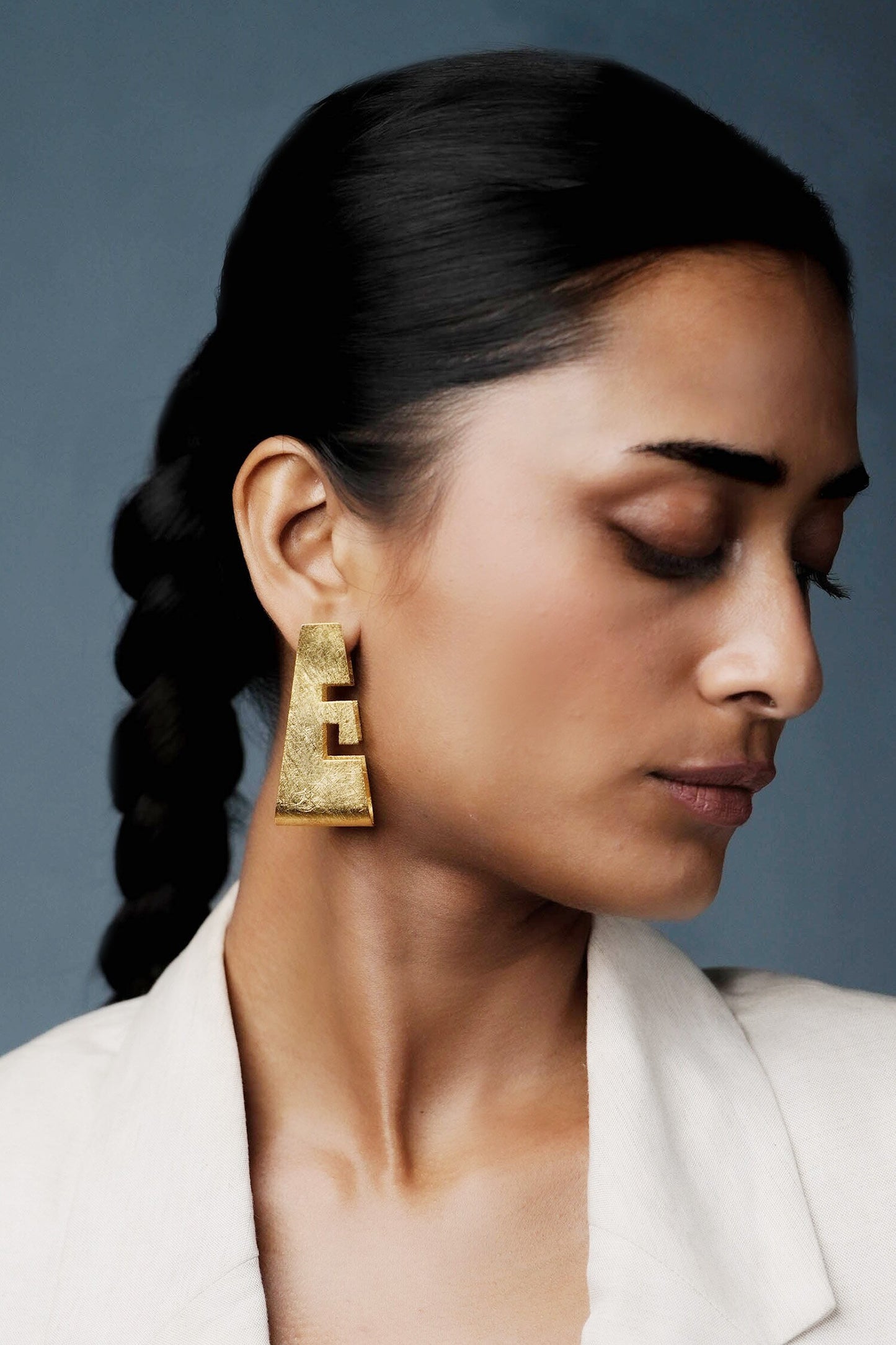 Lura Linear Aztec Earrings 