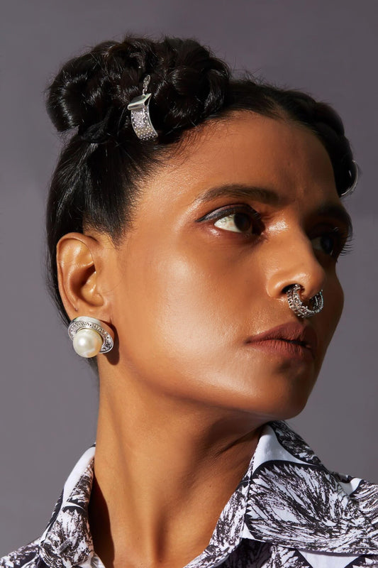 QED Pearl Earrings 