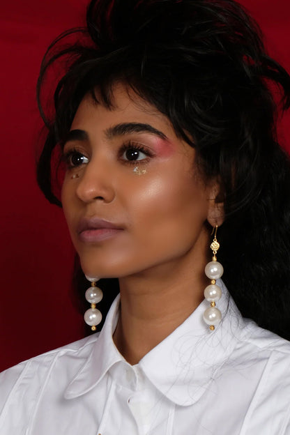 Tear Drop X3 Earrings 