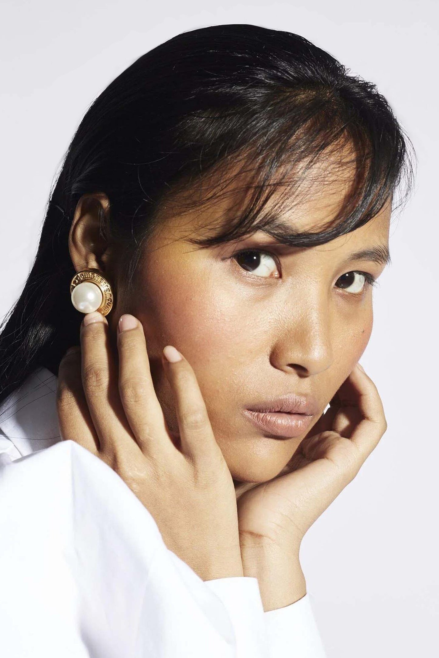 QED Pearl Earrings 