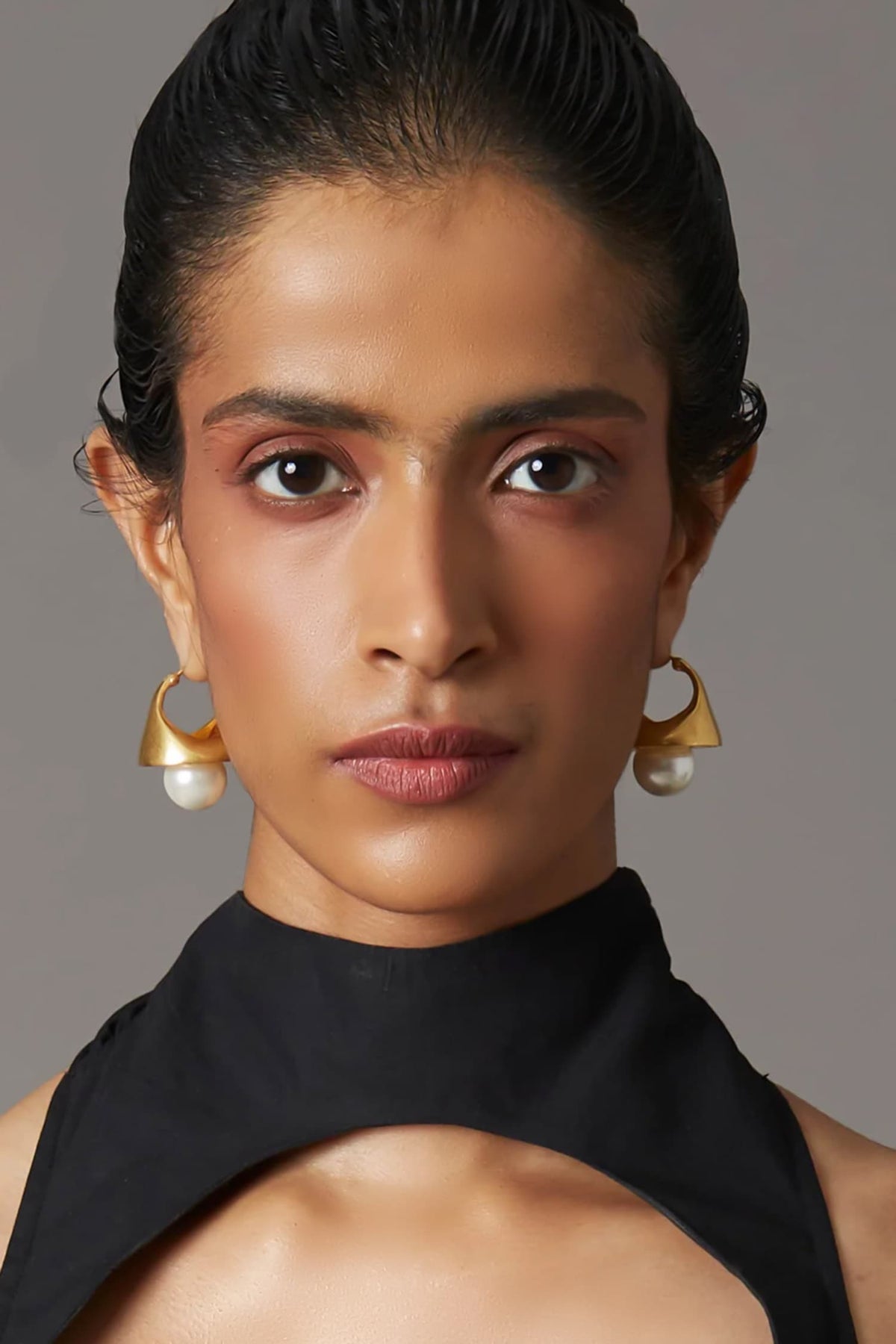 QED Pearl Drop Earrings 