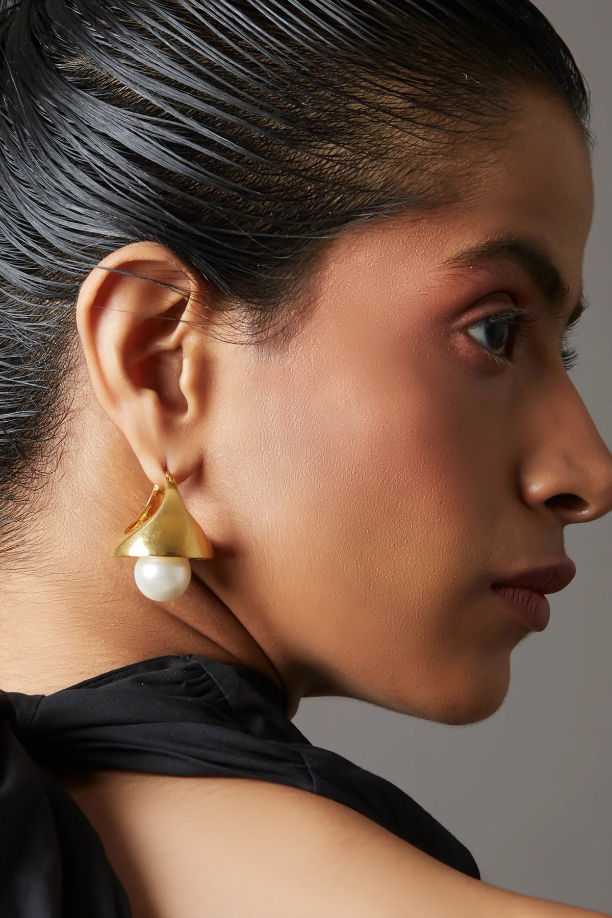 QED Pearl Drop Earrings 