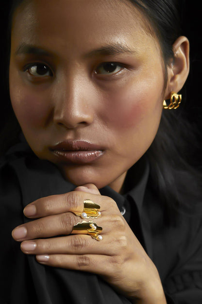 Liquid Gold Ring 