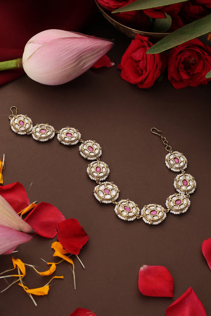 Polki Embellished Sheeshpatti 