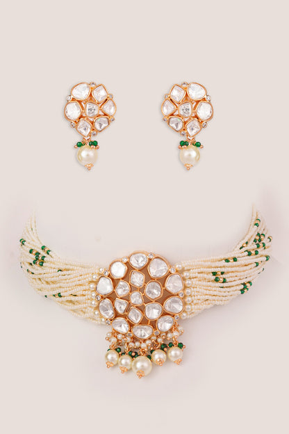 Kundan Embellished Choker Set 