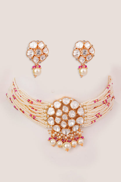 Kundan Studded Choker Set 