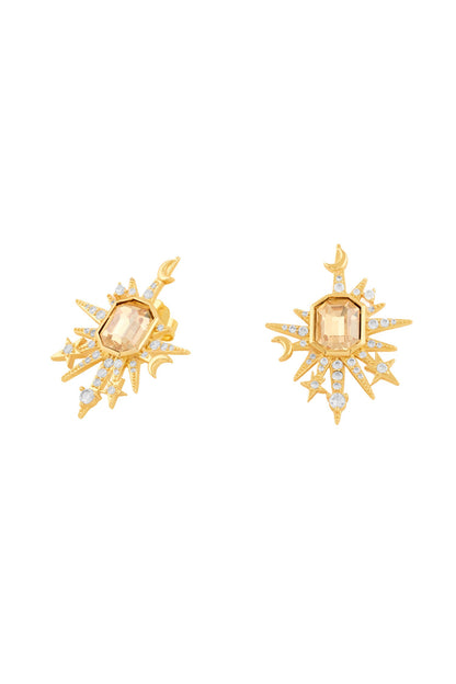 Shikhas Disco Drop Studs 