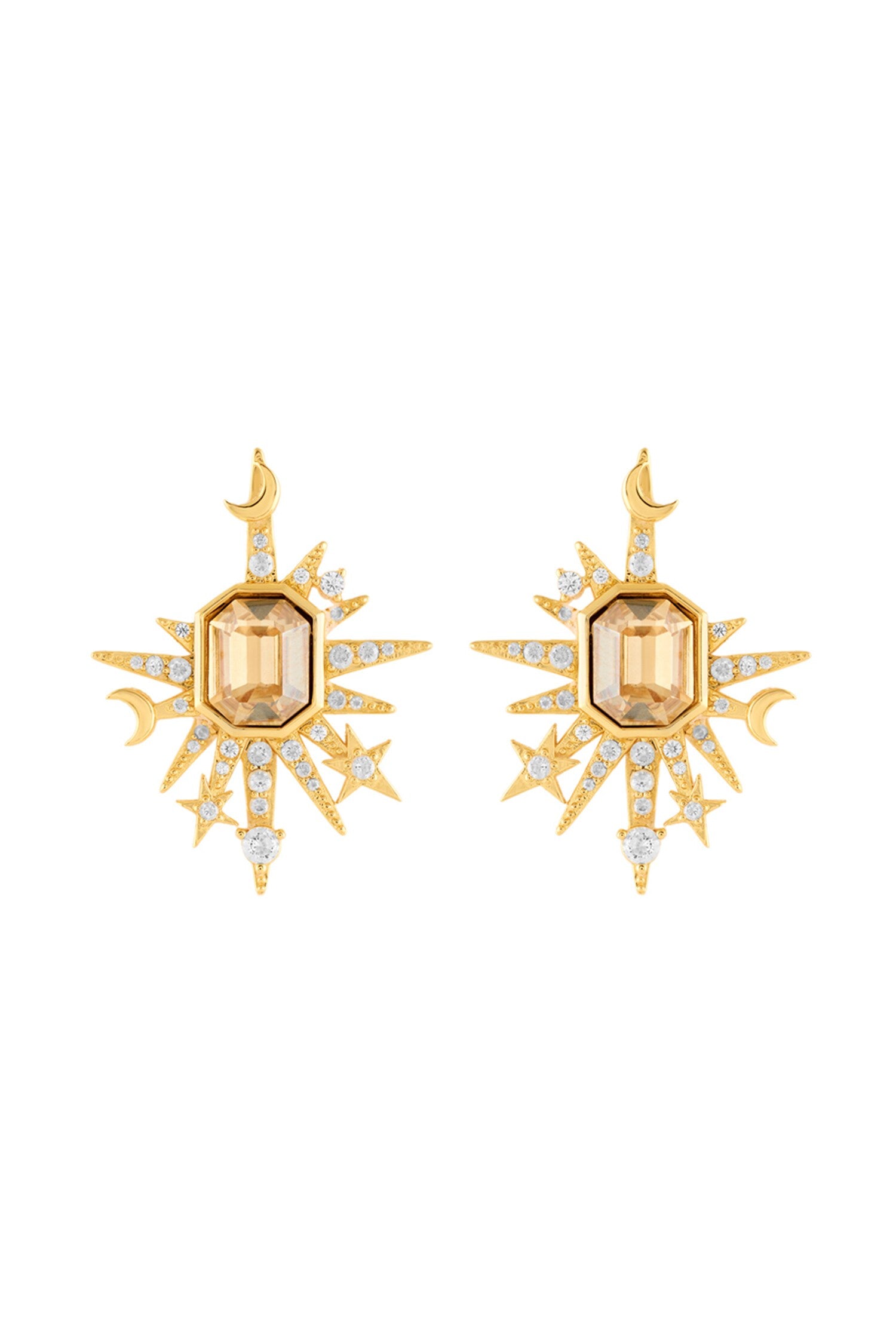 Shikhas Disco Drop Studs 