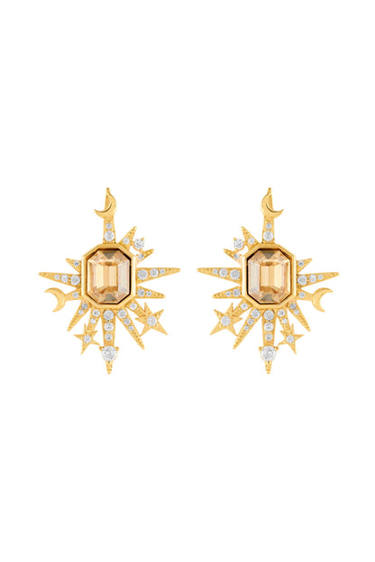 Shikhas Disco Drop Studs 