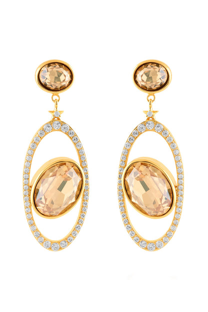 Cosmic Ember Dangler Earrings 