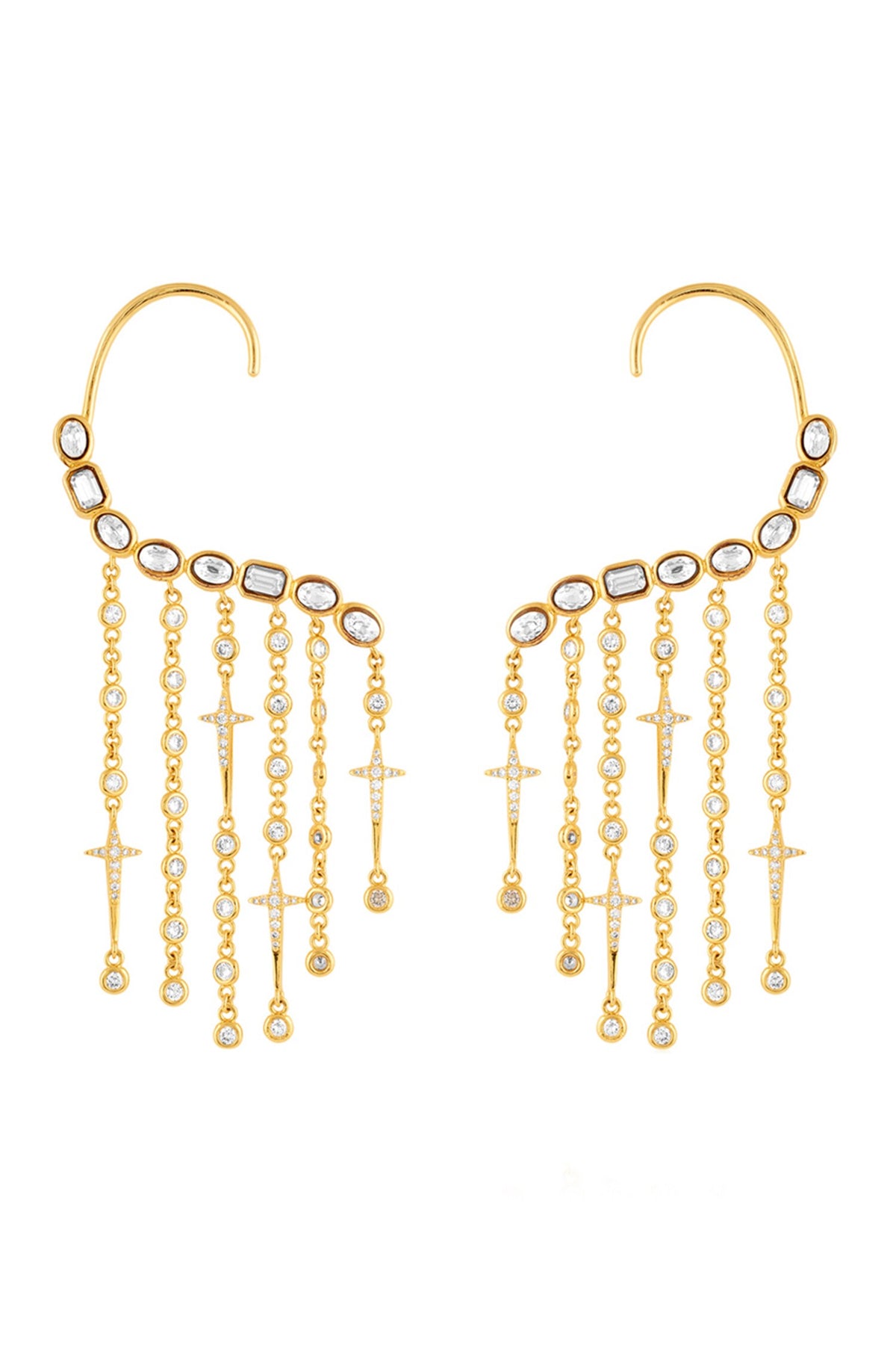 Dhatris Curtain of Passion Earrings 