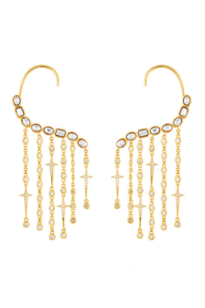 Dhatris Curtain of Passion Earrings 