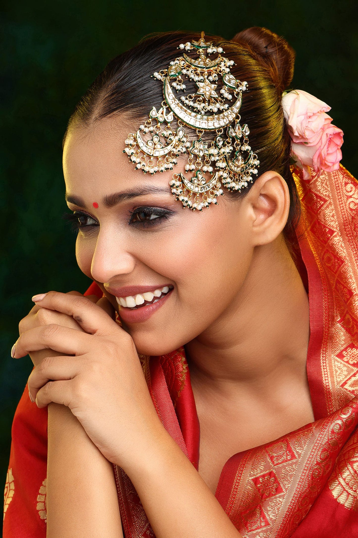 Kundan Chand Embellished Passa 