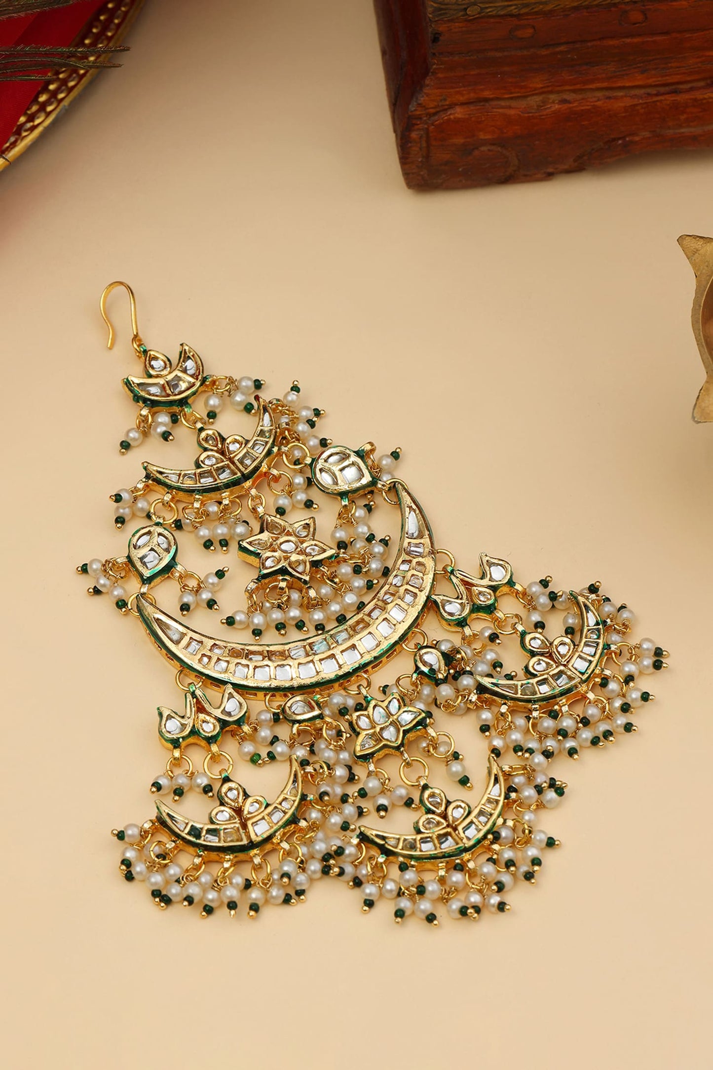 Kundan Chand Embellished Passa 