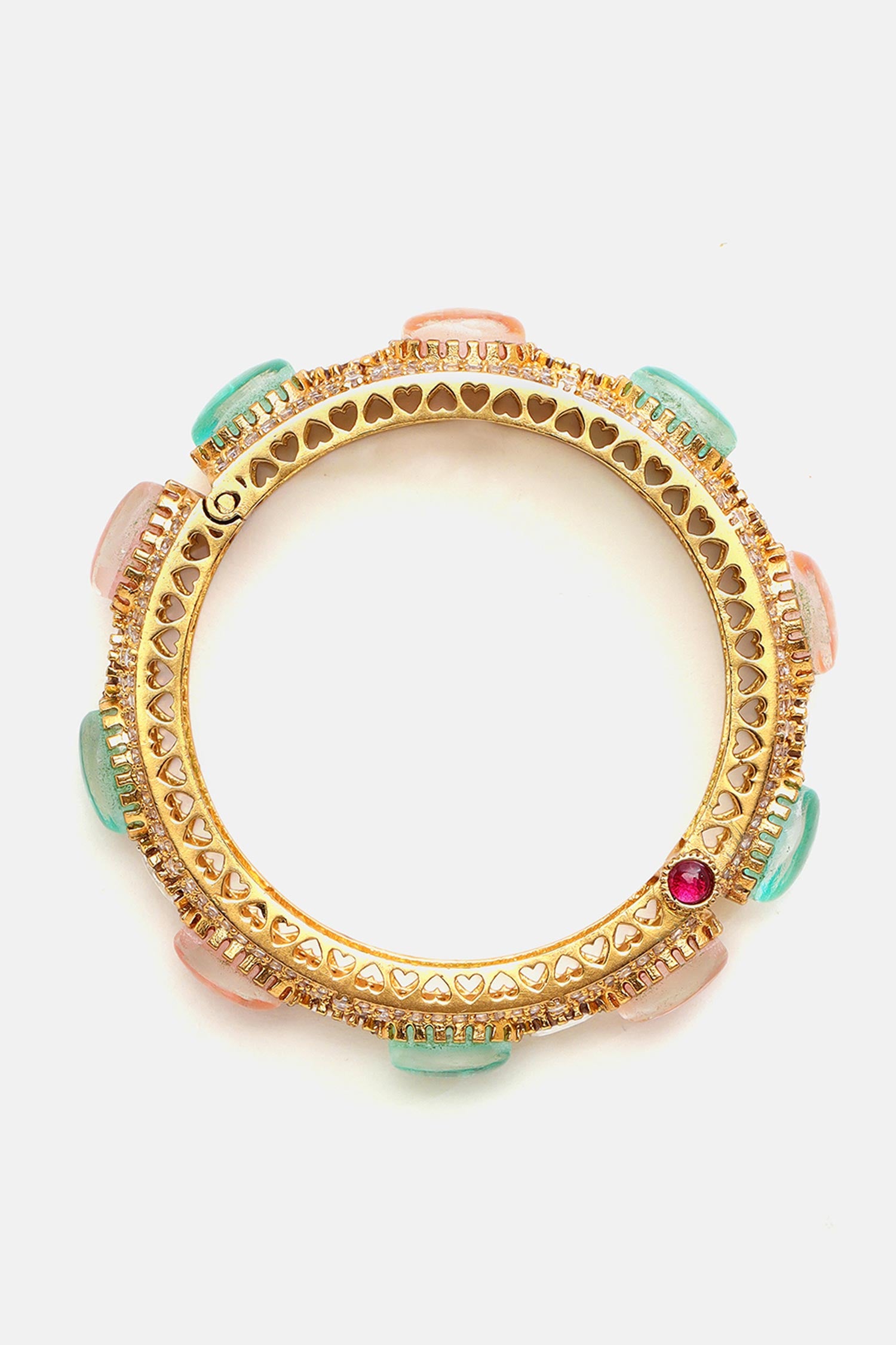 Multi Kundan Studded Bracelet 