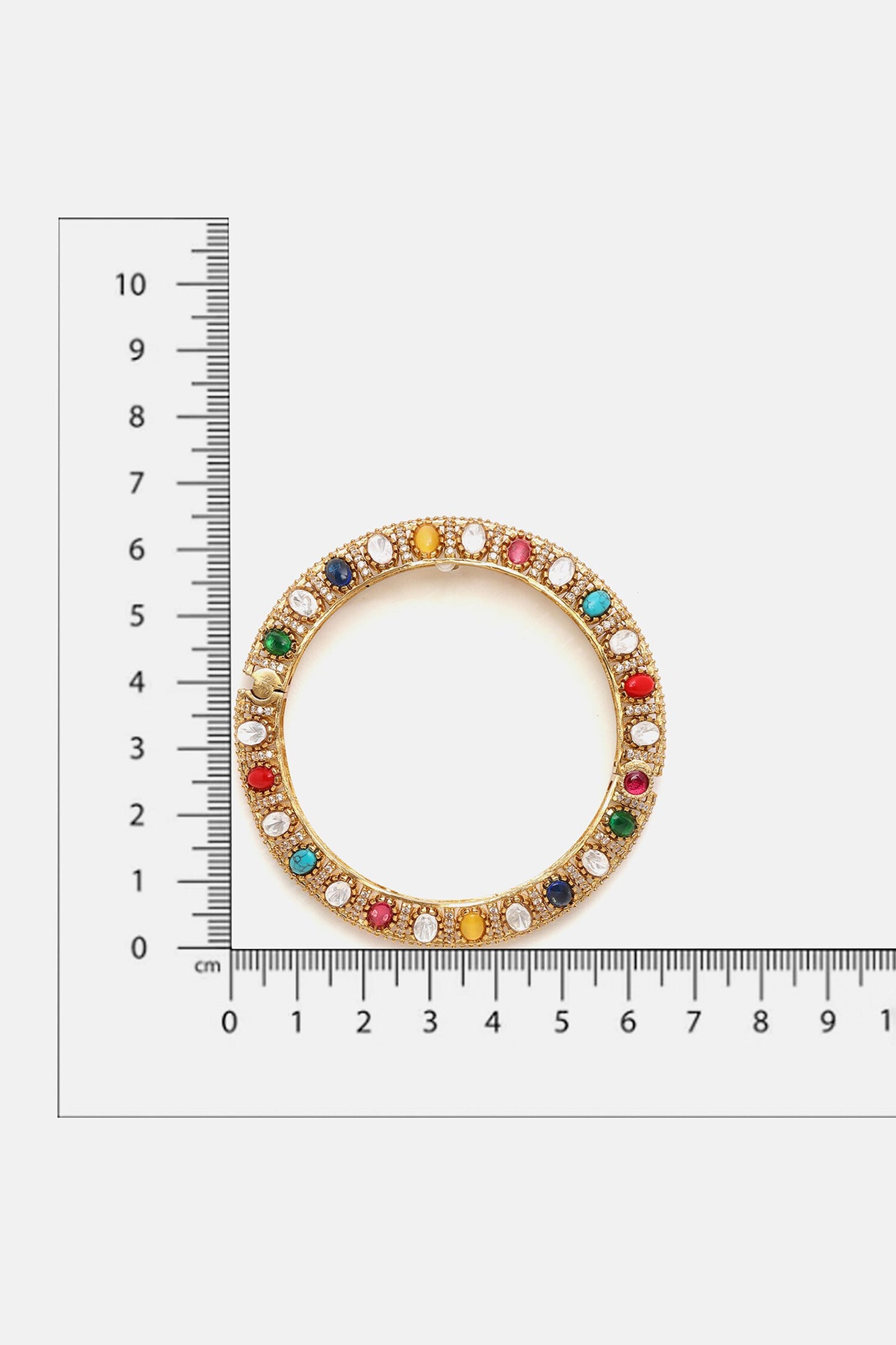 Multi Kundan Studded Bracelet 