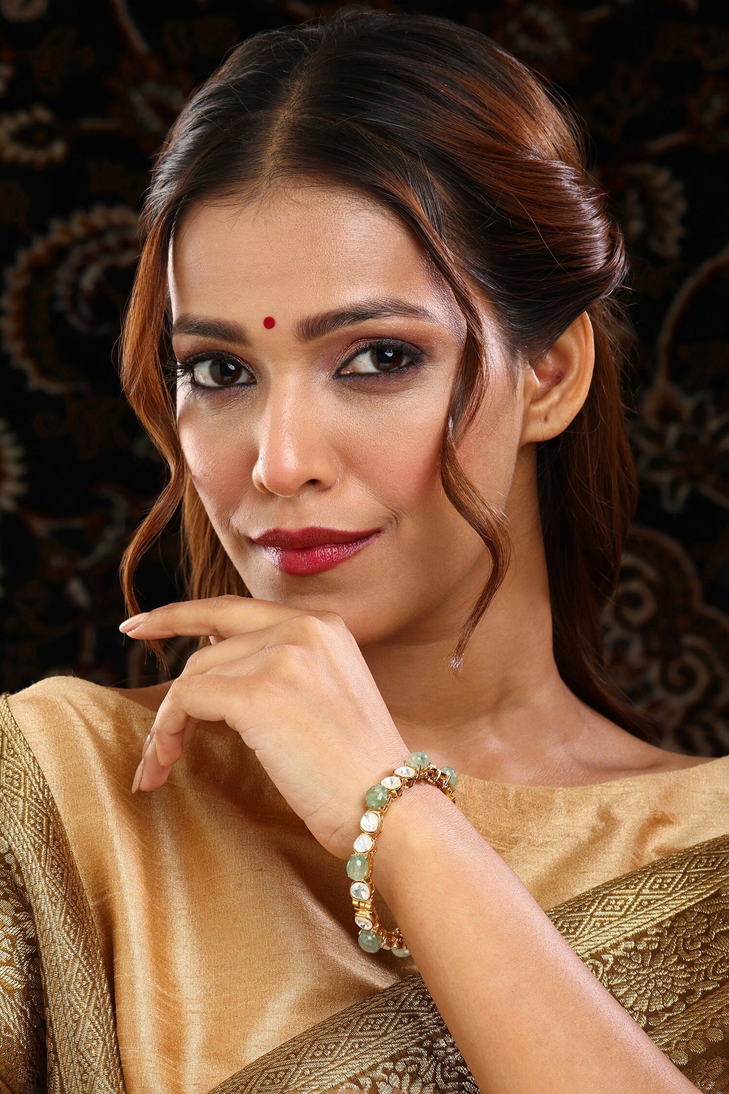 Kundan Studded Bangle 