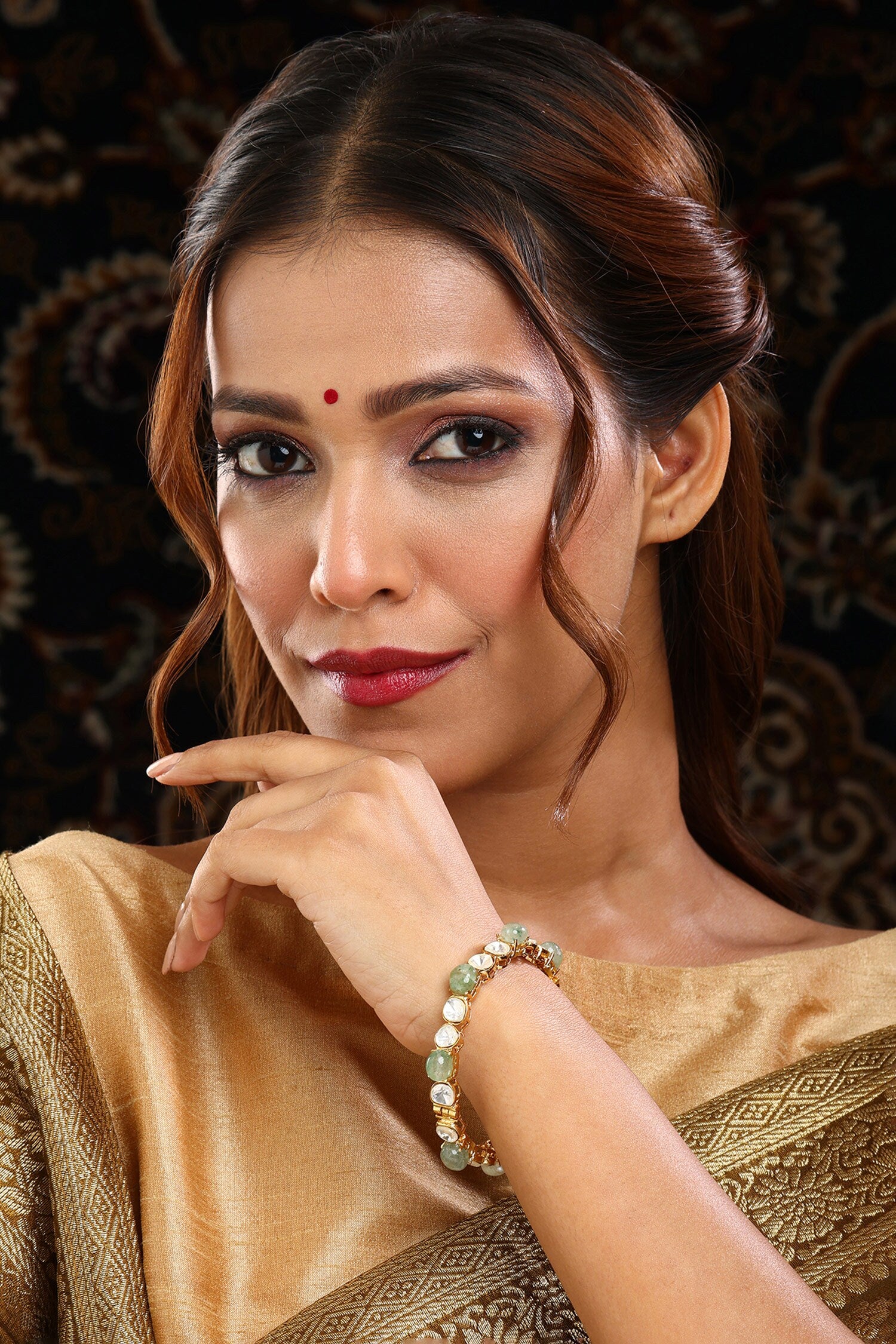 Kundan Studded Bangle 