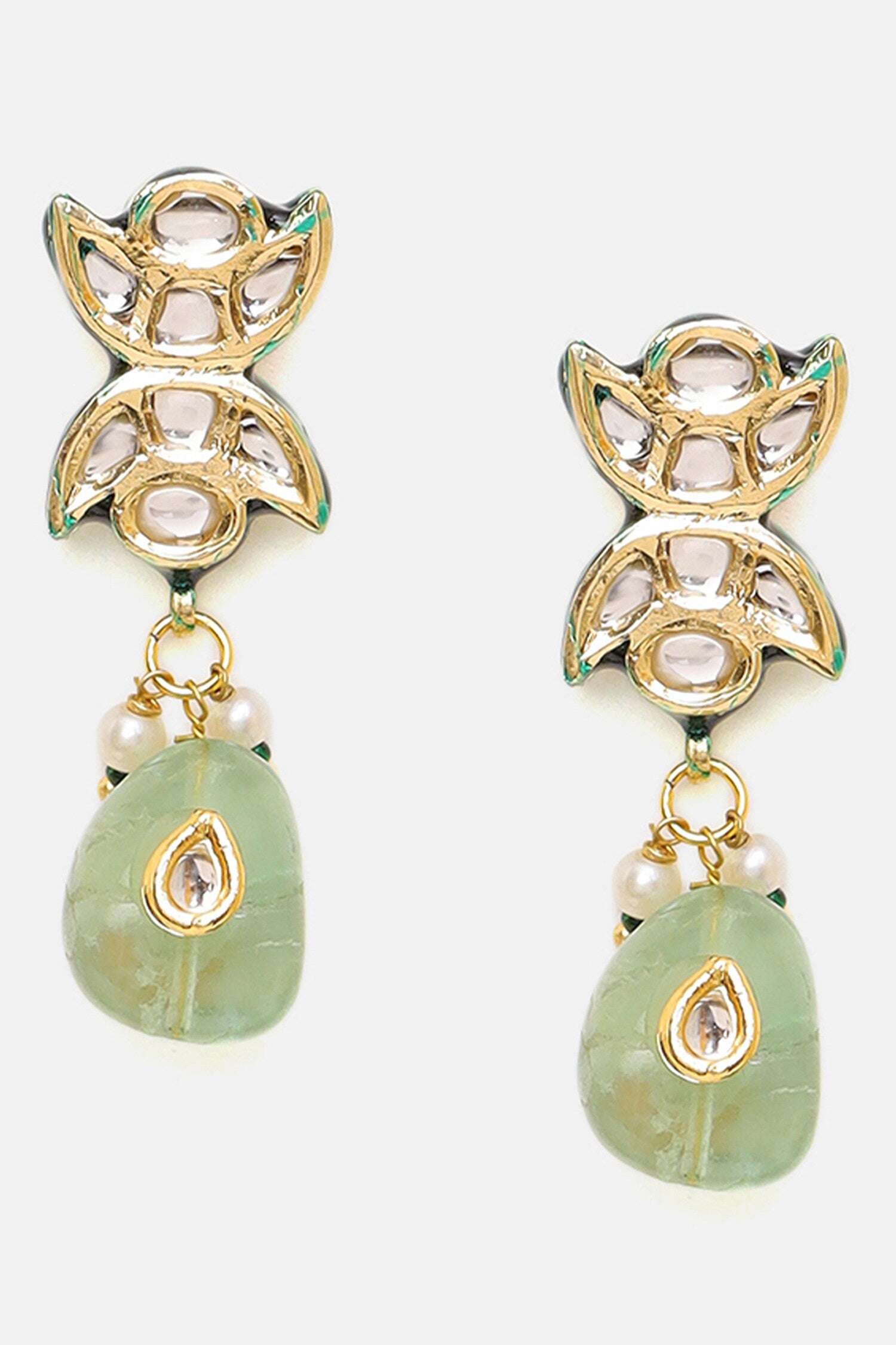 Kundan & Stonework Choker & Earrings Set 