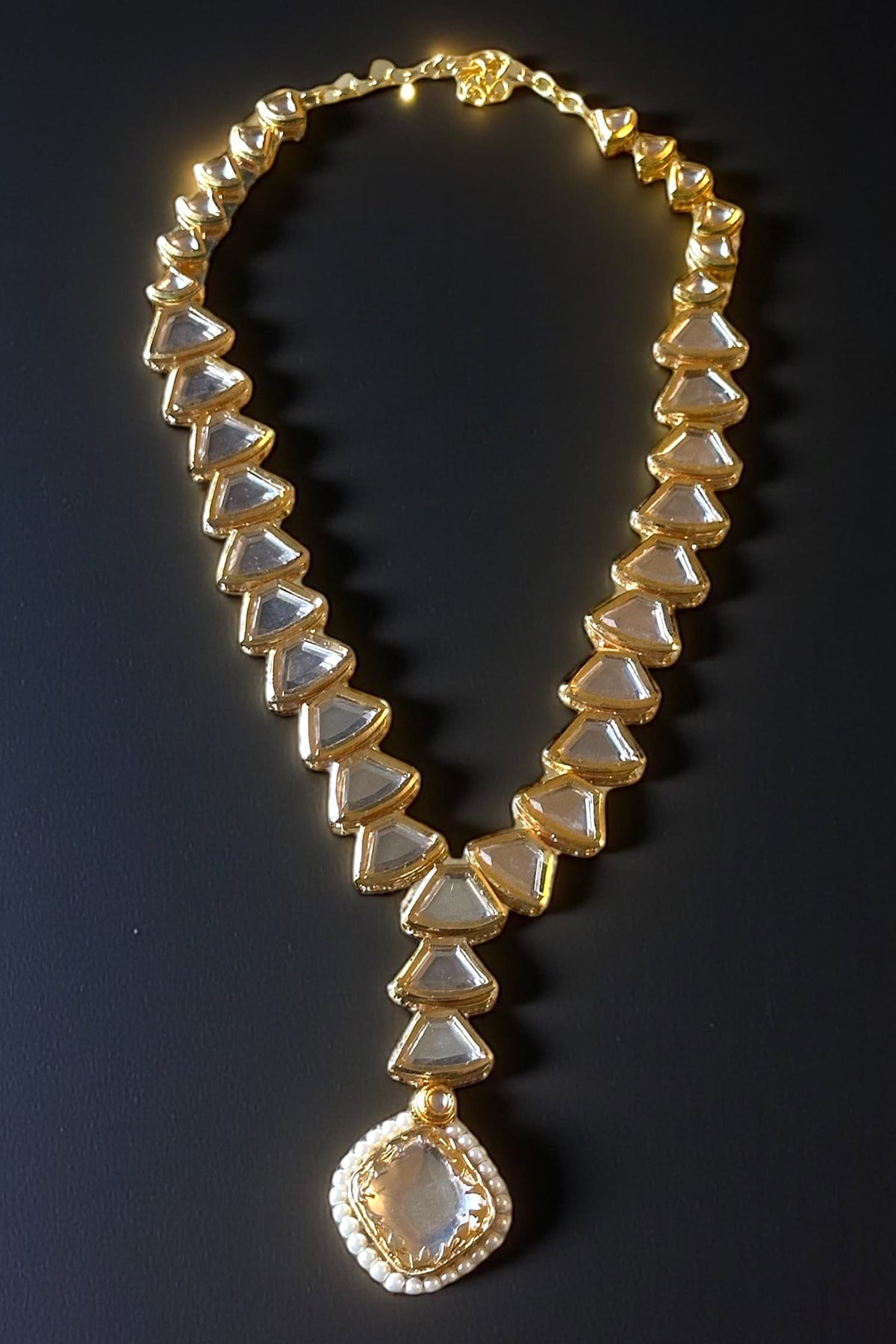Ziya Crystal Embellished Necklace Set 