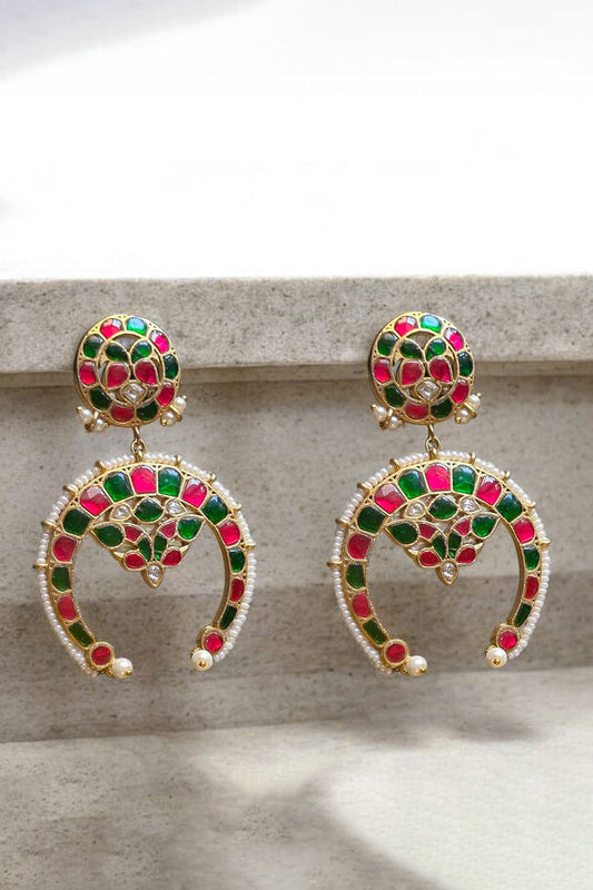 Aashni Aura Chandbali Earrings 