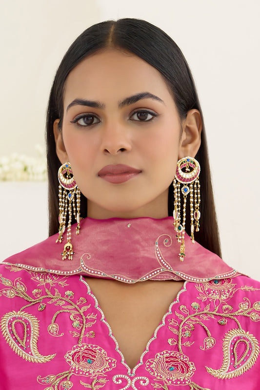 Mayil Embellished Earrings 