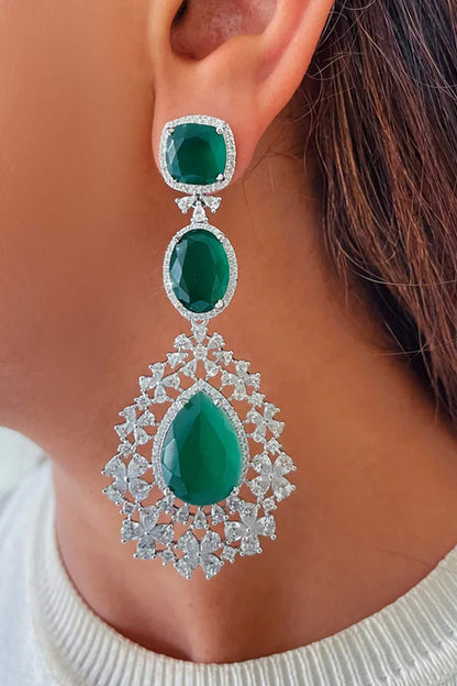 Kareena Layered Imitation Diamond Necklace Set 