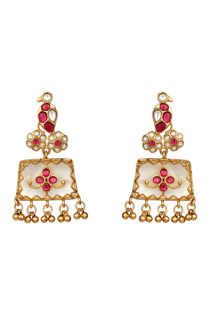 Ruby Kundan Jewellery Set 