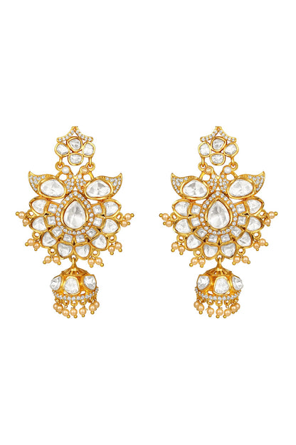 Kundan Polki Necklace Set 