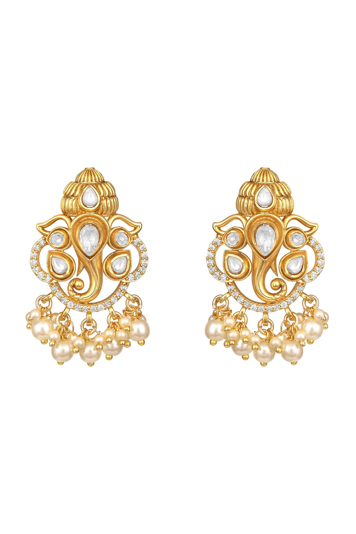 Kundan Polki Necklace Set 