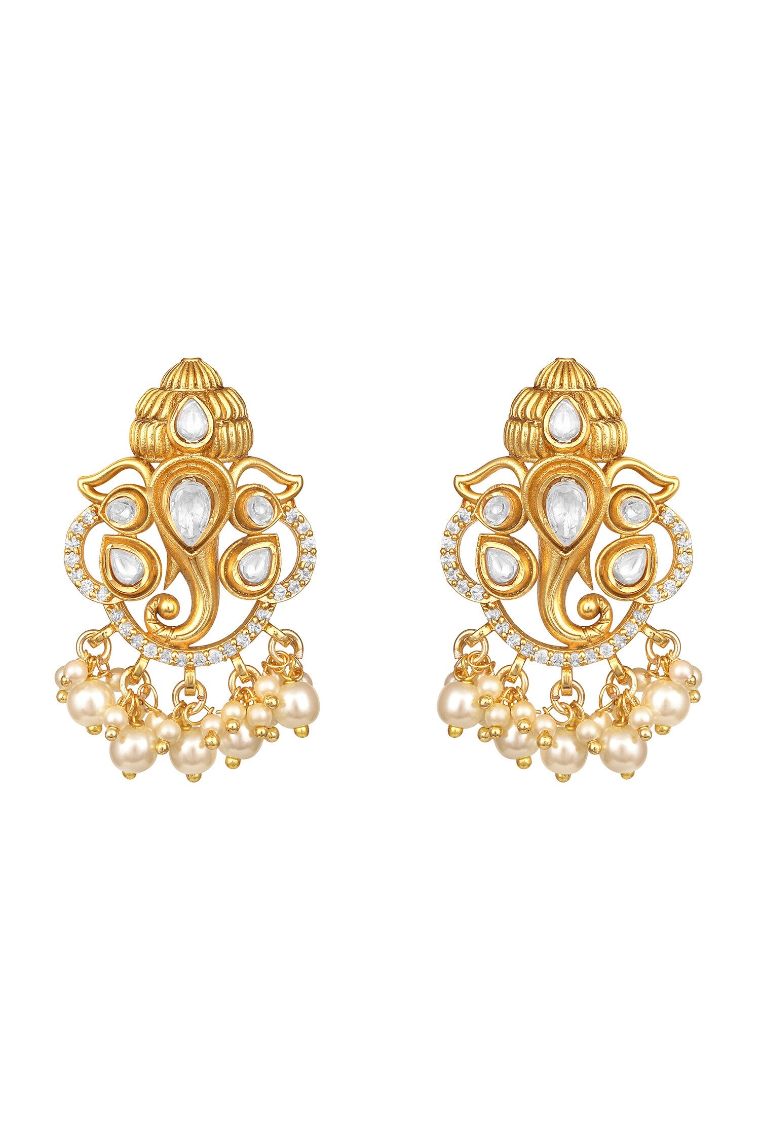 Kundan Polki Necklace Set 